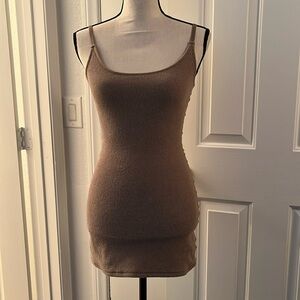 Skims Nude Terry Cloth Slip Dress